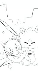 1boy 1cuntboy antennae_(anatomy) arched_back beastiality blush blush_lines closed_eyes crying doggy doggy_style facial_markings feminine_male feral feral_on_humanoid feral_penetrating five_pebbles_(rain_world) forced forehead_mark fur held_down iterator_(rain_world) laying_down licking licking_face male male_focus male_penetrating neuron_fly_(rain_world) nonconsensual rain_world rape robe robot robot_boy robot_humanoid robot_joints saint_(rain_world) scared slugcat sweating tail terrified text thrusting tongue tongue_out twink vaginal_penetration vaginal_sex weak_resistance zoophilia