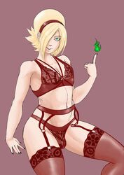 ash crimson from king of fighters by axred7