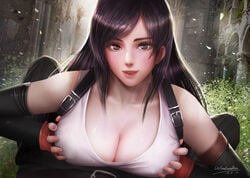 tifa lockhart from final fantasy by windwalker
