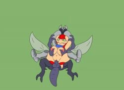 animated anthro areola arma's_quest arma_(arma's_quest) armadillo armor armored_boots arthropod arthropod_abdomen balls big_breasts boots breast_grab breast_play breasts clothing digital_media_(artwork) duo erection female female_penetrated flying footwear gauntlets genitals gloves green_eyes grey_body hand_on_breast handwear insect_wings insects male male/female male_penetrating male_penetrating_female mammal meatboom mostly_nude mostly_nude_anthro mostly_nude_female multi_arm multi_limb nipples nude nude_anthro nude_male open_mouth penetration penile penile_penetration penis penis_in_vagina pussy red_body scarf sex shoes simple_background stand_and_carry_position standing standing_sex stomach_bulge tail tan_body vaginal_penetration vulva wings xenarthran