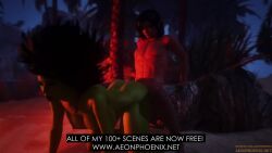 3d aeonphoenix anal anal_sex anal_sex androgynous animated animated_image areolae beach big_ass big_breasts big_penis bikini blonde_female blonde_hair blue_skin cowgirl_position dickgirl dickgirl/male dragon_ball dragon_ball_super dragon_ball_z elf_male femboy futa_only futadom futanari gohan_beast large_ass large_breasts nipples orc orc_female red_hair shotz tagme video