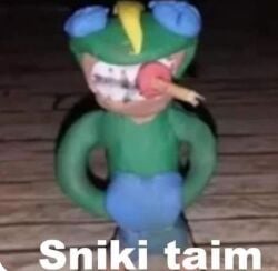 brawl_stars clay_art hot leon_(brawl_stars) sexy
