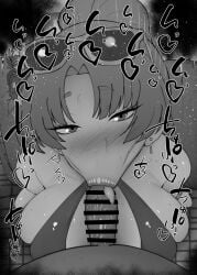 1boy 1girls :>= allied_hyakkiyako_academy_student bare_shoulders big_breasts big_penis bikini_top black_and_white blowjob blue_archive blush breasts censored dark-skinned_male dark_skin detailed_background drooling earrings eyelashes fellatio female hair_flower heart human hyakkaryouran_conflict_resolution_council_(blue_archive) indoor inside kurotama long_hair looking_at_viewer male male_pov oral oral_sex penis room saliva shiny shiny_skin sketch sound_effects squatting sweat swimsuit text tongue_out vein veins veiny veiny_penis yukari_(blue_archive)