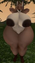 big_ass big_breasts breasts bubble_butt cleavage female ferialexonar furry huge_ass huge_breasts hyper_ass nipples tagme thick_thighs wide_hips