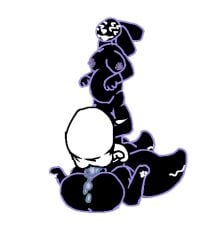ambiguous_gender animal_genitalia animal_penis anthro balls belly big_balls big_belly big_penis bodily_fluids canine_genitalia canine_penis cum cum_in_vagina cum_inflated_belly cum_inside cumflated_belly duo female genital_fluids genitals goo_creature herm huge_balls huge_cock humanoid hyper hyper_balls hyper_genitalia hyper_penis inflation inflation intersex intersex/female mixlingvoid nipples panacea_(mixlingvoid) penis size_difference soul_(mixlingvoid) tail tail_mouth taur unusual_anatomy unusual_tail