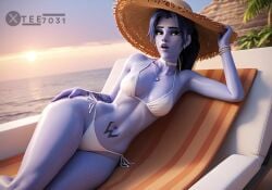1girls 3d overwatch overwatch_2 tee7031 widowmaker
