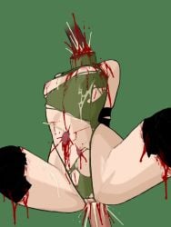 amputee beheaded bite_mark blood_drip blood_on_face bluesalm0n breasts bursting cum cum_in_pussy cum_in_throat cum_inside cum_through cuts dead decapitation double_penetration ejaculation extreme_content female final_fantasy final_fantasy_vii final_fantasy_vii_remake fuck_nugget gore guro guts looking_at_viewer necrophilia nosebleed pussy raped ryona short_hair smile snuff spitroast spread_legs tits_out tongue tongue_out vaginal vaginal_penetration yuffie_kisaragi