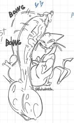 imp cat (bakenek0o) fan art