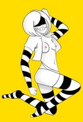 big_ass big_breasts off_(game) sugar_(off) white_ass white_body white_breasts white_hair white_skin