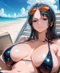 nico robin from one piece by artist69