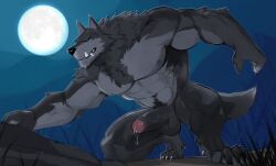 2024 abs anthro areola artist_name balls barazoku big_penis biped black_eyes blue_sclera bodily_fluids body_hair canid canine chest_tuft claws colored crouching digitigrade dripping erection feet fingers foreskin full-length_portrait full_moon fur genital_fluids genitals glans grass grey_areola grey_body grey_fur grey_nipples happy_trail hi_res humanoid_genitalia humanoid_hands humanoid_penis looking_at_viewer male mammal midriff moon muscular muscular_anthro muscular_arms muscular_legs muscular_male mythological_canine mythological_creature mythology navel neck_tuft night nipples nude_anthro nude_male outside partially_retracted_foreskin pecs penis pinup plant portrait pose precum precum_drip pubes radcanine sky solo tail text toe_claws toes tuft vein veiny_penis werecanid werecanine werecreature werewolf