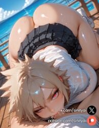 1girls 2025 ai_generated ass bakugou_mitsuki big_ass big_breasts boku_no_hero_academia female hi_res high_quality high_resolution highres huge_ass huge_breasts huge_thighs mitsuki_bakugou my_hero_academia nsfw sinity small_waist thick_thighs thin_waist