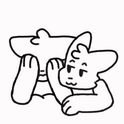 1:1 anal anal_fingering anal_masturbation anal_orgasm animated anthro canid canine duo ejaculation felid feline fingering hands-free low_res male male/male mammal masturbation mushroomwolf orgasm short_playtime