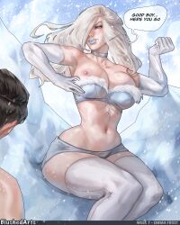 emma frost from marvel by blushedarts