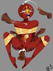 anal barefoot bondage countryhumans cum cum_in_ass cum_in_mouth cum_inside erection gay hentai male male/male nude penis porn roman_empire rome rome_(countryhumans) stickman tied_up