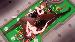 monika (doki doki literature club) from doki doki literature club by mashirosolera