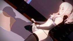 1boy 1other 1transfem 3d akiyama_mizuki chastity_cage chastity_device crotchless_panties cumming cumming_from_anal_sex cumming_in_chastity cumming_while_penetrated cupless_bra holding_hands maku nipple_piercing pov project_sekai tagme trans_woman trans_woman_(lore) transfem transgender transgender_woman video