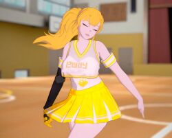 yang xiao long from rwby by softserveneo