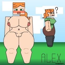 alex (minecraft) from minecraft by ferman