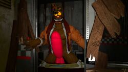 1boy 3d 3d_(artwork) animatronic anthro anthro_male anthro_only anthro_solo balls bara big_penis board boarded_window brown_body buff button clothes clothing cock curse_of_dreadbear dick doorway doorway_light five_nights_at_freddy's five_nights_at_freddy's:_help_wanted five_nights_at_freddy's_4 fnaf furry furry_male furry_only furry_solo glowing_eyes grey_wall huge_cock hyper hyper_genitalia hyper_penis indoors jack-o'-bonnie jacket jacket_open locker male male_anthro male_furry male_only masculine masculine_male muscles muscular muscular_male no-human no_human no_humans no_male_nipples no_pupils non-human non-human_only only_furry only_male open_jacket orange_clothing orange_eyes orange_jacket pants pants_down penis penis_out pizzeria rabbit red_balls red_penis sharp_teeth solo solo_anthro solo_furry solo_male video_games window wooden_board wooden_plank yuuki_momofox