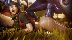 1boy 1girls 2026 3d alternate_angle alternate_version alternate_view ambiguous_penetration animated big_penis black_hair bottomless clothed clothed_female_nude_male clothed_sex clothing cube_monster_(fortnite) cube_monster_brute_(fortnite) cum cum_on_ass facepaint female fortnite from_behind grabbing_head head_grab headhunter_(fortnite)_(model) humanoid interspecies jtopau light-skinned_female light_skin looking_at_another looking_back loop moan moaning monster monster_boy monster_cock monster_on_female monsterfucker non-human nude nude_male open_mouth partially_clothed renegade_rebel sex sex_from_behind size_difference sound sound_edit stomach_bulge tagme teratophilia thick_thighs thighs video video_games