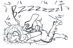 1girls anthro areola ass breasts deer drooling electric_shock fatal_affection furry involuntary_urination kello_(lewdles) mammal monochrome nude peeing peeing_self pissing_self sketch stun_gun tagme taser taser_gun trans transfem transgender urinating urination urine wetting wetting_self ~