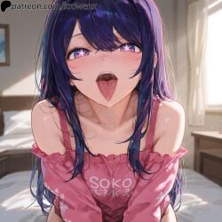 hoshino ai from oshi no ko by krowenx