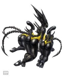 female xenomorph from alien (franchise) by kory cromie