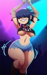 noodle (gorillaz) from gorillaz by temtemai