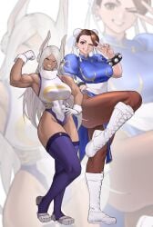 chun-li from boku no hero academia by zukululuu
