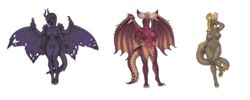 3futas 3girls absurd_res anon_bardos anthro areolae balls breasts capcom dark-skinned_futanari elder_dragon erect_nipples flaccid furry futa_only futa_sans_pussy futa_with_futa futanari gore_magala hi_res intersex kulve_taroth monster_girl monster_hunter nergigante nipples nude penis video_games