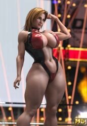 tina armstrong from dead or alive by hagiwara studio