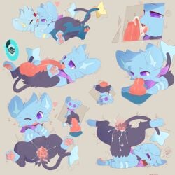 1:1 2025 absurd_res anal anal_sex animal_genitalia animal_penis ass_up black_body black_fur black_tail blue_body blue_fur bodily_fluids canine_genitalia canine_penis coiled_tail colored cum cum_in_ass cum_in_vagina cum_inside digital_drawing_(artwork) digital_media_(artwork) drooling duo ejaculation ellie_(elliectric) emanata fan_character fellatio female feral fur generation_4_pokemon genital_fluids genitals heart_eyes heart_symbol hi_res knot knotted_penis licking long_tail male male/female moan multiple_scenes neve_(plattyneko) nintendo on_face one_eye_closed open_mouth oral pawpads paws penetration penile penile_penetration penis penis_in_ass penis_in_mouth penis_in_vagina penis_lick pink_pawpads plattyneko pokemon pokemon_(species) precum purple_eyes red_eyes saliva sex shinx star_tail tail teeth thin_tail tongue vaginal_penetration voodoo voodoo_doll voodoo_penetration voodoo_sex vulva wink
