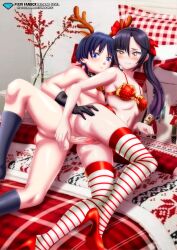 mona (genshin impact) from christmas by bbmbbf