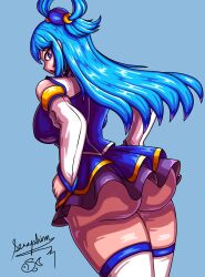 aqua (konosuba) from kono subarashii sekai ni shukufuku wo! by neronej