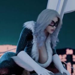 1boy 1futa 2025 3d anal anal_penetration anal_sex animated big_ass big_penis black_cat_(marvel) bodysuit bouncing_breasts bouncing_on_penis cowgirl_position dat_ass dickgirl faceless_male felicia_hardy futa_is_smaller futa_on_top futa_penetrated futanari futanari_penetrated gloves huge_ass huge_breasts male_on_dickgirl male_on_futa marvel marvel_comics mask masked masked_female no_sound shiny shiny_clothes short_video shorter_than_30_seconds skin_tight small_penis small_penis_futa spider-man_(series) superheroine tdontran tight_clothes tight_clothing unzipped unzipped_bodysuit video white_hair