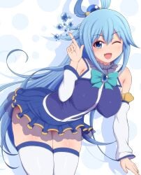 aqua (konosuba) from kono subarashii sekai ni shukufuku wo!