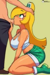 koopa girl from mario (series) by voider (artist)