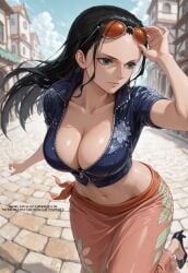 4k_render aesthetic_ai aesthetic_render ai_art ai_generated alluring_beauty amazon_lily anime_character anime_fanart anime_girl anime_heroine anime_inspired anime_style artistic_render beautiful_character beautiful_female beautiful_render captivating_gaze character_design character_focus character_illustration character_portrait charming_character cinematic_lighting cleavage concept_art confident_pose confident_smile detailed_character_render detailed_painting detailed_portrait detailed_render digital_art digital_painting dynamic_pose elegant_pose elegant_style enchanting_style fan_favorite fanart fantasy_art fantasy_beauty fantasy_female fantasy_queen fantasy_warrior fantasy_woman female female_only female_pirate feminine_power gorgeous_character graceful_female graceful_strength high_quality_render iconic_character kuja_empress legendary_character long_black_hair nico_robin nipple_bulge one_piece pirate_empress pirate_queen powerful_aura powerful_female powerful_woman queen_of_pirates realistic_lighting realistic_render red_dress regal_pose royal_aesthetic seductive_expression seductive_pose strong_female stunning_render stylized_art