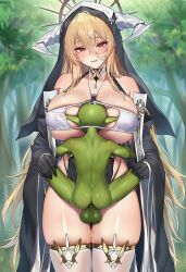 1girls ai_generated cling goblin sex tagme