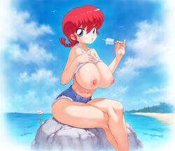 1girls alternate_version_available blue_eyes blue_eyes_female braid braided_hair braided_tail cameltoe cleavage curvy erect_nipples female ginger ginger_hair huge_areolae huge_ass huge_breasts mogudan orange_hair orange_hair_female puffy_nipples ranma-chan ranma-kun ranma_1/2 ranma_saotome red_hair red_hair_female redhead rule_63 thick_lips voluptuous wide_hips