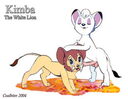 1girls 2004 breasts coalbiter cub feline female feral fur furry kemono kimba kimba_the_white_lion kitty_(kimba) lion mammal