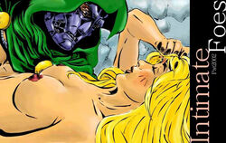 doctor_doom fantastic_four female human invisible_woman male marvel pat straight straight_hair sue_storm victor_von_doom