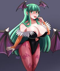 morrigan aensland from darkstalkers by angelox27