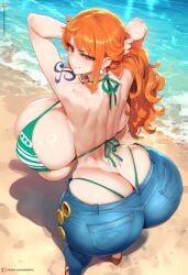 ai_generated female female_only nami_(one_piece) one_piece redilus