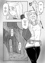 alchemist comic comic_page doujinshi fanart fantasy_x_grounds tentacle