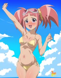 dinosaur_king metamine10 swimsuit zoe_drake