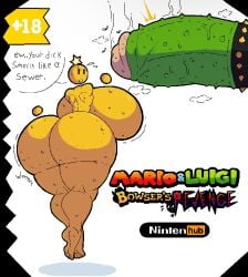 1boy 1girls absurd_res anthro ass ass_bigger_than_head barefoot big_booty big_butt big_cock big_thighs bowser breasts breasts_bigger_than_head cock cock_ring completely_nude completely_nude_female dat_butt enormous_cock enormous_penis fat_ass fat_booty fat_butt female flies flies_for_smell fly full_body giant_breasts giant_tits gigantic_ass gigantic_breasts gigantic_butt gigantic_cock gigantic_penis gigantic_tits huge_ass huge_booty huge_butt huge_thighs hyper_ass hyper_breasts hyper_penis large_ass large_booty large_breasts large_butt large_cock large_penis large_thighs large_tits male mario_(series) mario_and_luigi:_bowser's_inside_story mario_and_luigi_(series) massive_ass massive_booty massive_butt massive_cock massive_penis massive_tits naked naked_female nintendo nude nude_female penis smelly_cock smelly_penis starlow tagme teasing thick_penis thick_thighs thighs varix