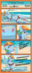 breasts female friendship_is_magic furry my_little_pony rainbow_dash_(mlp) smooth_skin sneeze