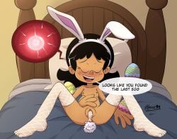 aleuz91 buttplug cum_in_pussy cum_in_pussy easter easter_egg impregnation stella_zhau the_loud_house